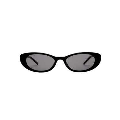 Gucci - Black with Grey Lenses