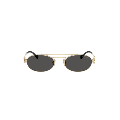 Miu Miu - Pale Gold Oval Frames
