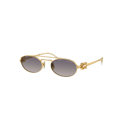 Miu Miu - Gold Oval Frame