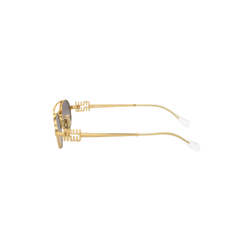 Miu Miu - Gold Oval Frame