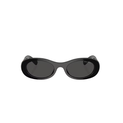 Miu Miu - Oval Acetate Black Frame