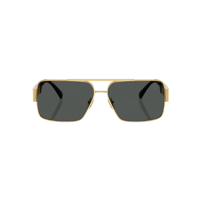 Versace - Aviator Gold and Dark Grey Frame