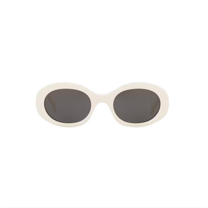 Celine - Triomphe Oval White Frame
