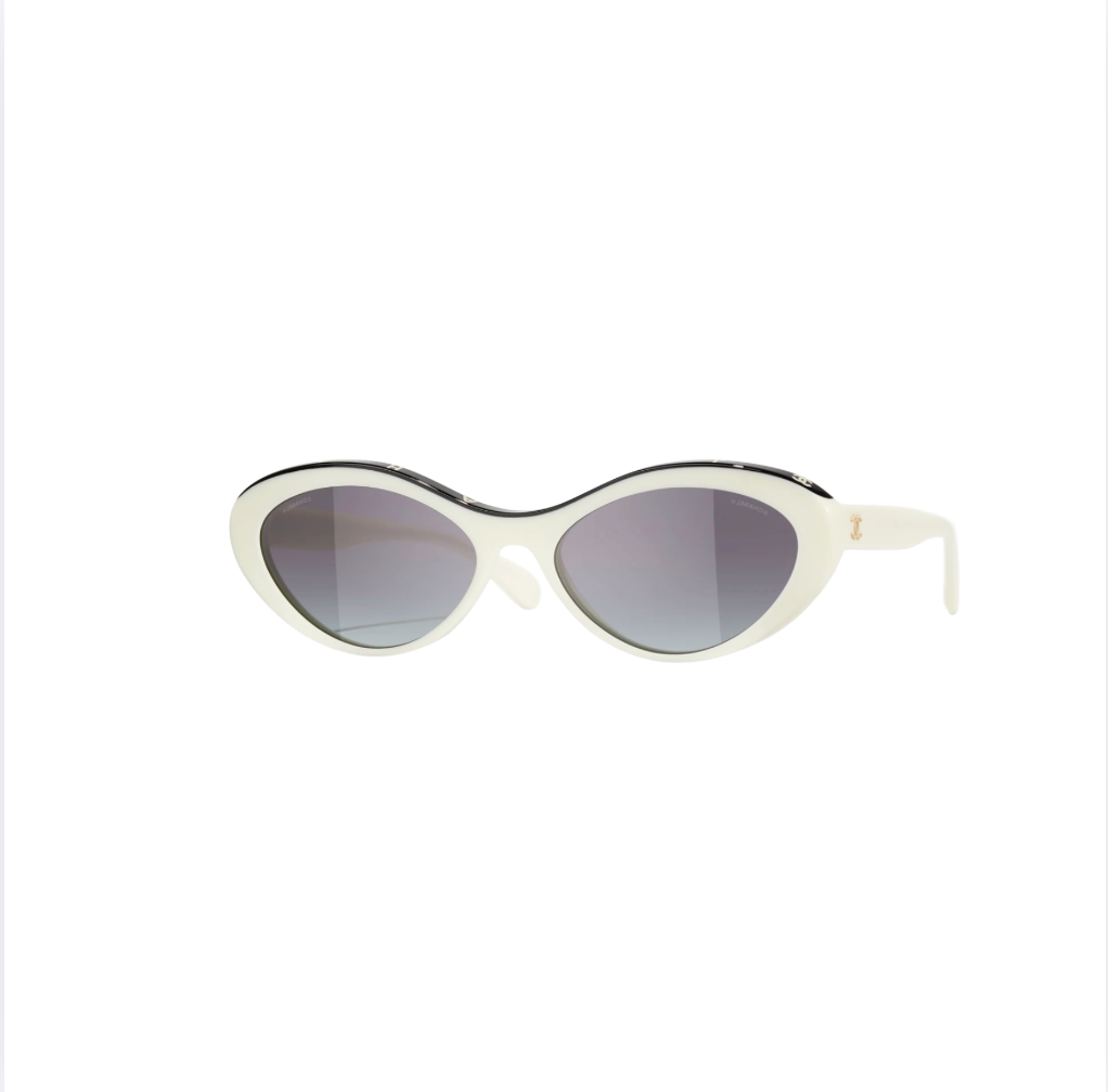 Chanel - Acetate Black and White Frame