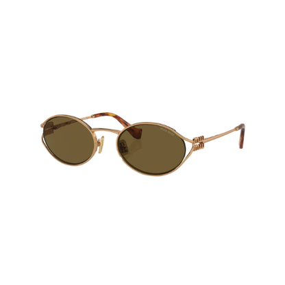 Miu Miu - Logo Loden Gold Frame